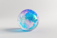 Earth sphere planet globe.