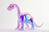 Simple dinosaur icon animal representation creativity.