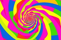 Abstract Graphic Element of abstract minimalistic symmetric psychedelic style backgrounds spiral vibrant color.