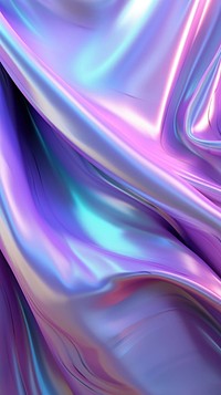Metallic hologram 3d smooth texture purple backgrounds futuristic.