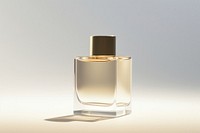 Glass perfume bottle cosmetics studio shot simplicity.