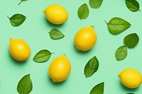 Lemon backgrounds fruit green.