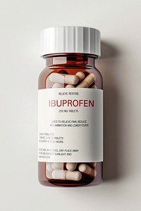 ibuprofen medicine bottle