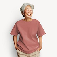 Pink  t-shirt with blank design space