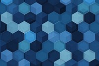 Hexagons pattern blue backgrounds.