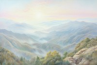 Mountain landscape painting backgrounds.