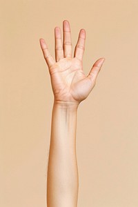 Hand finger skin simplicity.