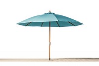 Beach parasol umbrella white background architecture.