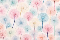 Dandelion pattern backgrounds wallpaper abstract.