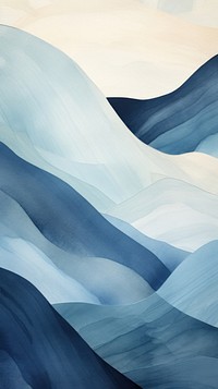 Abstract mountain nature blue.