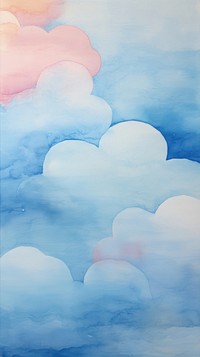 Cloud abstract painting nature.