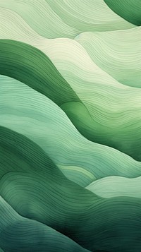 Green wave abstract texture nature.