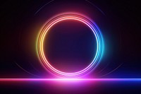 Abstract background technology glowing rainbow.