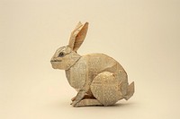 Paper bunny art animal mammal.