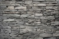 Grey flagstone wall architecture backgrounds texture.