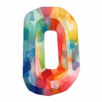 Phone icon shaped watercolor paint number white background accessories.