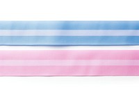 PNG Blue pink stripe adhesive strip white background accessories rectangle.