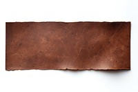 PNG Dark brown adhesive strip rough wood white background.