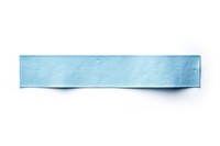 Light blue adhesive strip white background accessories turquoise.