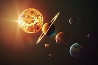 Solar system planet astronomy universe.