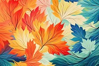 Maple leaves abstract shape backgrounds wallpaper pattern.
