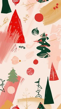 Christmas styles illustration christmas art backgrounds.
