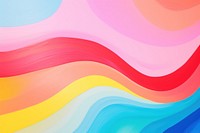 Rainbow abstract shape backgrounds pattern paint.