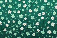 Cute simple flowery green background backgrounds pattern plant.