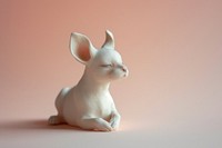 Pastel polymer clay style of a pet figurine animal mammal.