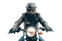 Man biker motorcycle portrait vehicle.