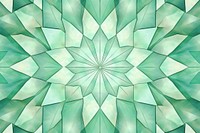 Simple pastel green kaleidoscope background backgrounds pattern leaf.