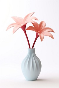 A flower in a vase plant decoration freshness.