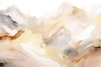 Watercolor mountain background painting backgrounds white.