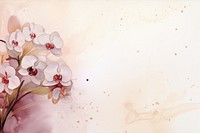 Moth Orchid watercolor minimal background backgrounds flower orchid.