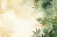 Cannabis watercolor minimal background backgrounds plant green.