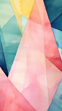 Gemstones abstract shape paper.