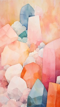 Gemstones abstract architecture backgrounds.