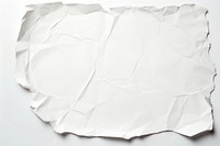 A paper with scribble on it backgrounds white torn.