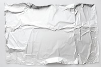 Aluminium foil texture paper backgrounds white white background.