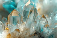 Crystal stone crystal mineral quartz.