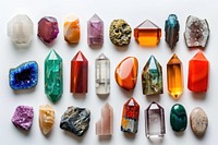 Gemstones jewelry crystal quartz.