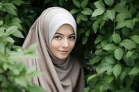 Hijab hijab scarf smile.