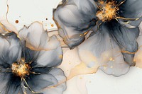 Floral watercolor background painting pattern flower.