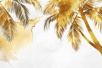 Palm tree border frame backgrounds outdoors nature.