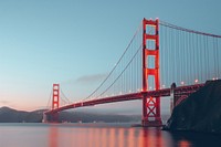 Golden gate bridge evening golden gate bridge architecture.