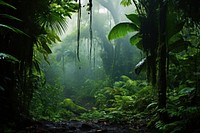 Rainforest vegetation outdoors nature.