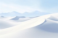 Snow dunes backgrounds outdoors nature.