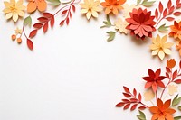 Abstract flower floral border backgrounds pattern plant.