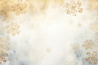 Snowflake watercolor background backgrounds pattern gold.
