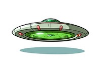 UFO Clipart cartoon vehicle transportation.